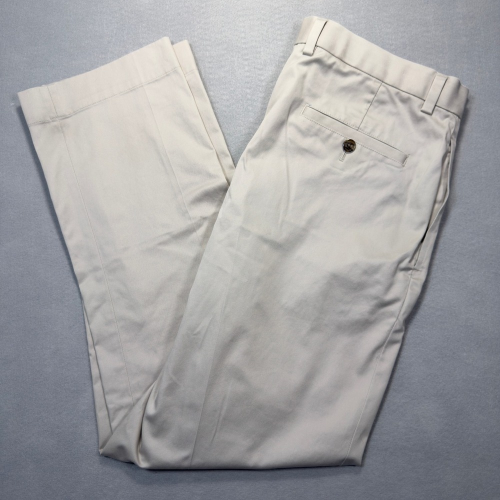 Brooks Brothers Light Weight Advantage Chino Stretch Clark Fit 36 X 30 (29 3/4")